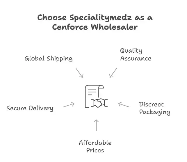 Choose Specialitymedz as a Cenforce Wholesaler