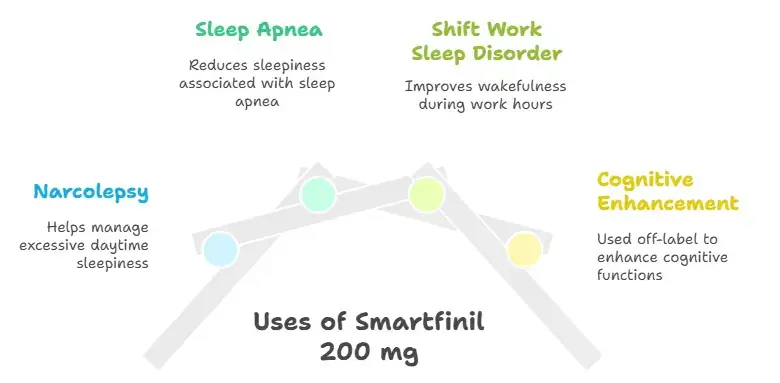 Uses of Smartfinil 200 mg