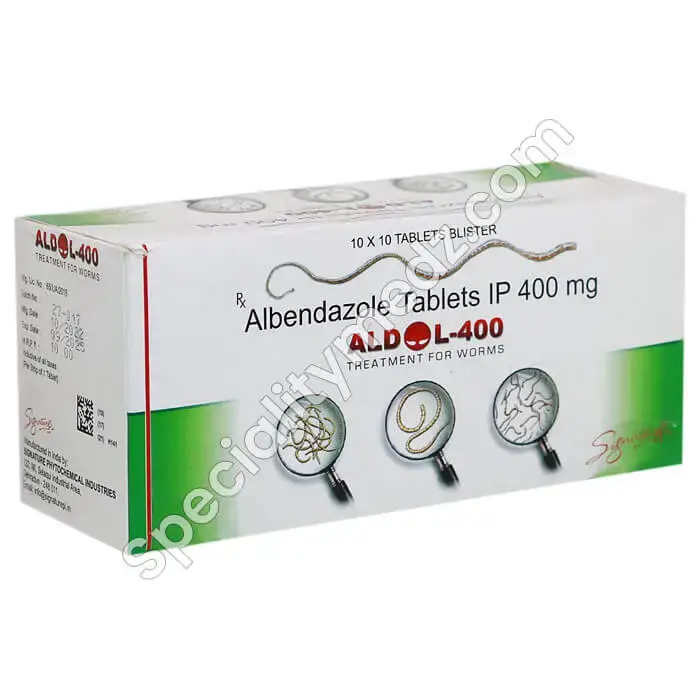 Aldol 400 Mg (Albendazole 400 mg)
